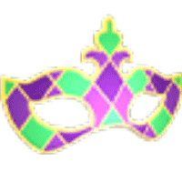 Purple Masquerade Mask  - Rare from Hat Shop